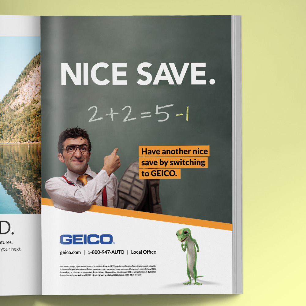 GEICO Magazine Ad